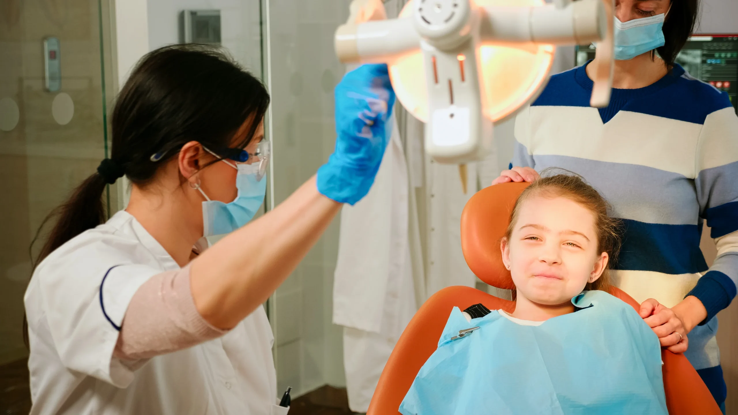 Pediatric dentistry near Oakton, VA providing gentle dental care for a child in a kid-friendly dental office